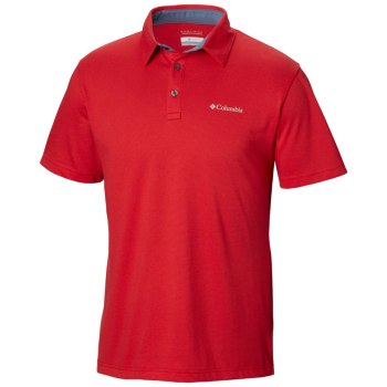 Columbia Thistletown Ridge, Polo Azules Rojos Para Hombre | 685179-NLR